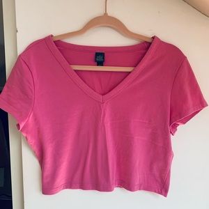 Hot Pink Crop Top